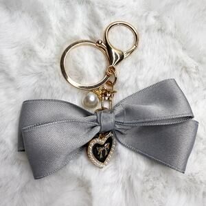 Fashion Bow Keychain Handbag Purse Bag charm